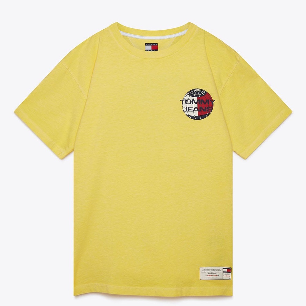🚫SOLD🚫Tommy Hilfiger Jeans Tee Shirt in Yellow